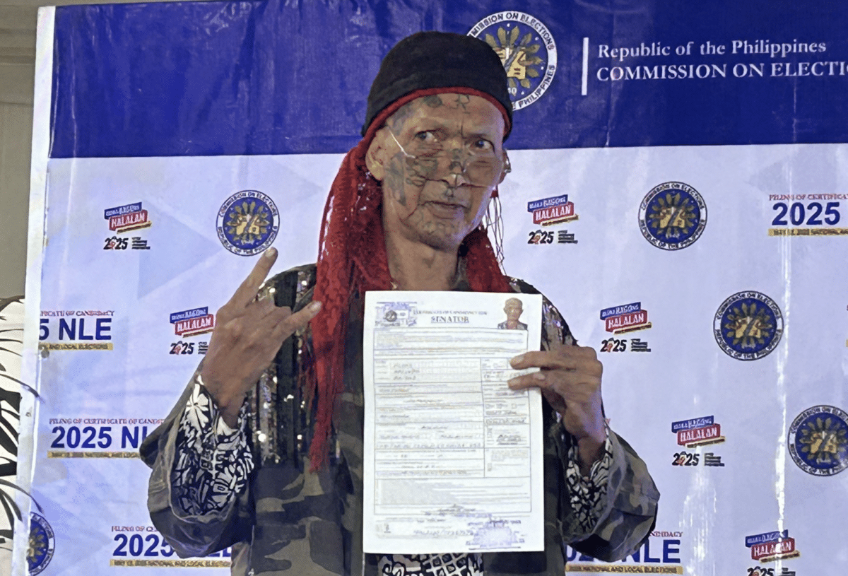 Rastaman na kilalang ‘half-human, half-zombie’ tatakbo uling senador