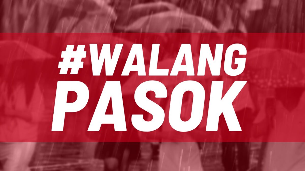 Mga klase, gov’t offices sa Maynila, Pasay #WalangPasok sa Oct 14-15