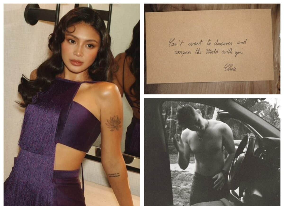 Nadine ibinandera love letter ni Christophe, engaged na nga ba?