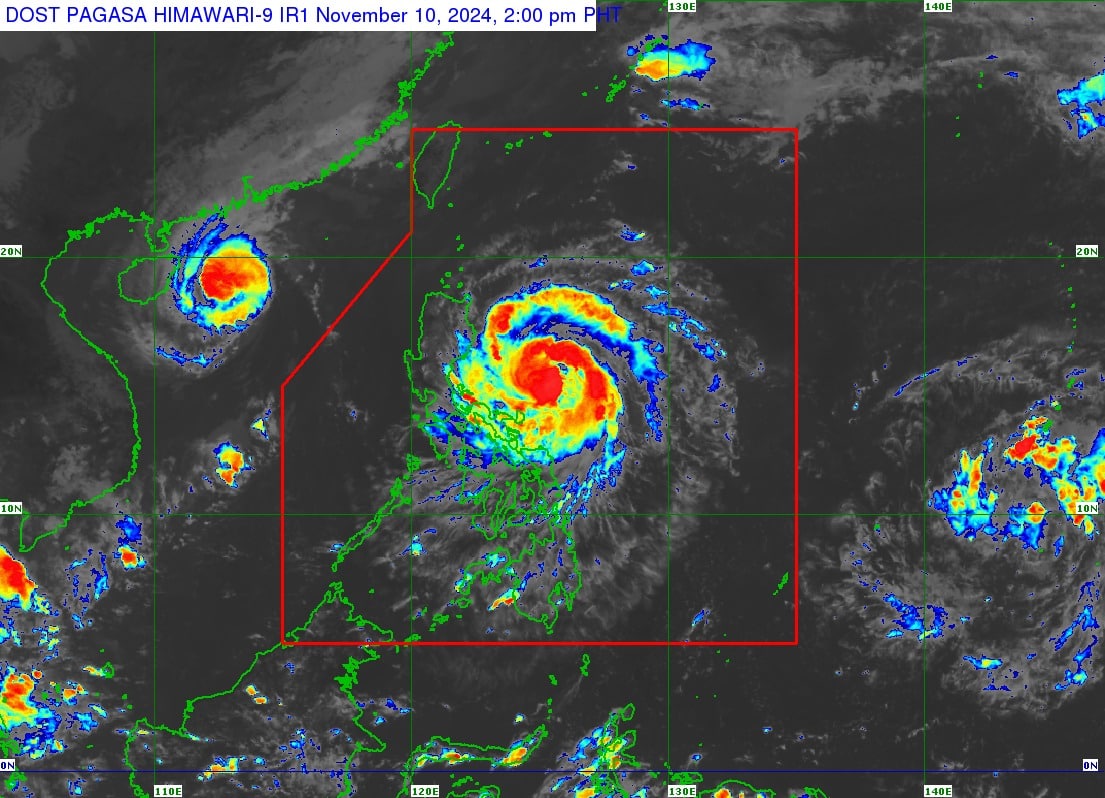 ‘Nika’ magiging typhoon bago tumama sa Isabela o Aurora; NCR nasa signal no. 1