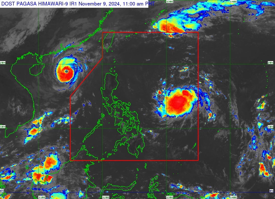 ‘Nika’ bagong bagyong binabantayan sa bansa, Signal No. 1 sa Catanduanes