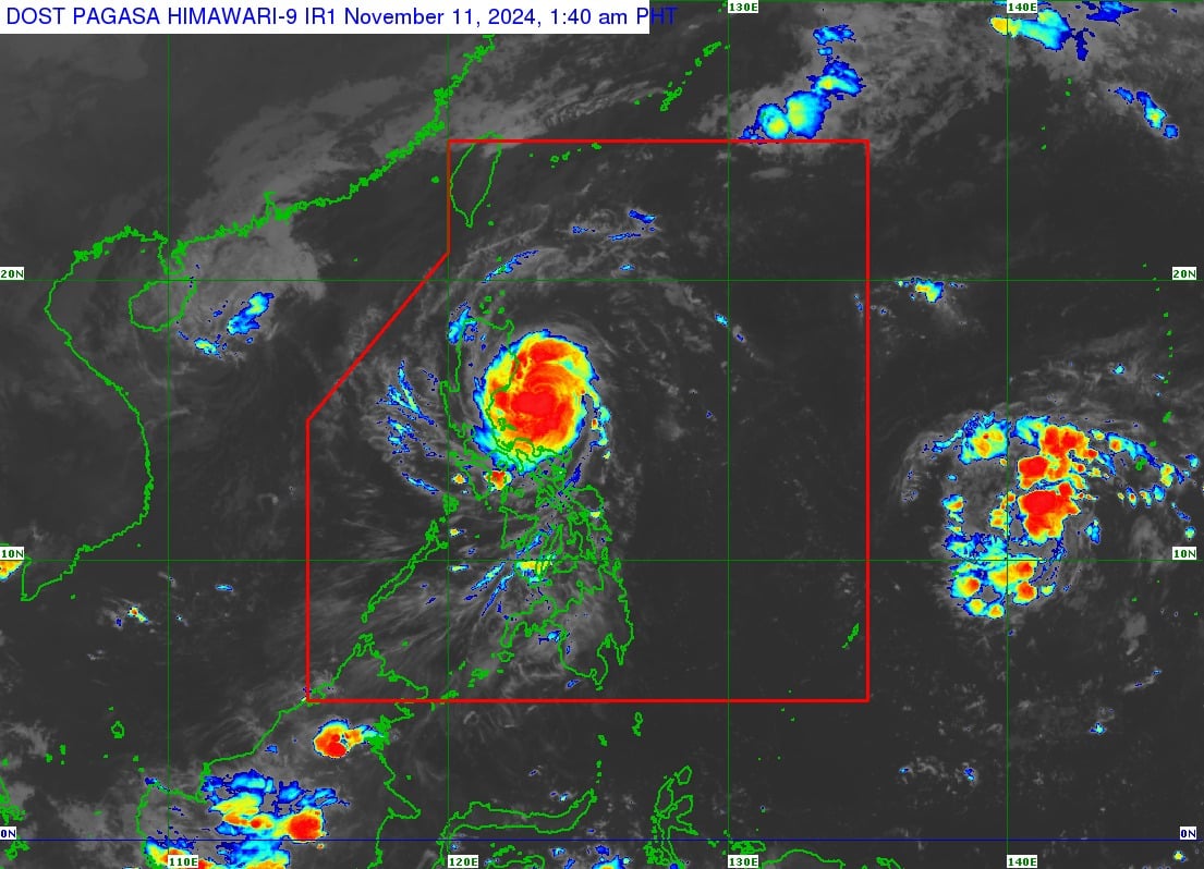 ‘Nika’ nagbabadya sa Isabela o Aurora, Signal No. 4 sa malaking bahagi ng Luzon