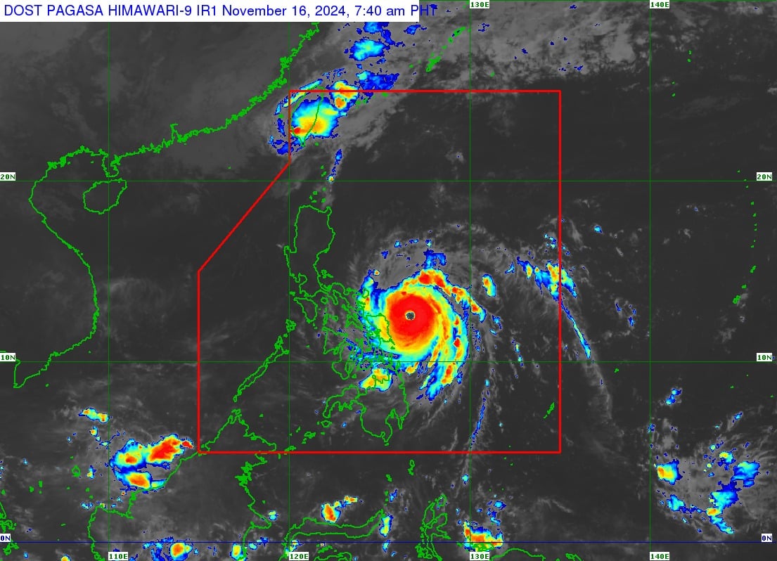 ‘Pepito’ magiging super typhoon; nagbabanta sa Southern Luzon, Eastern Visayas