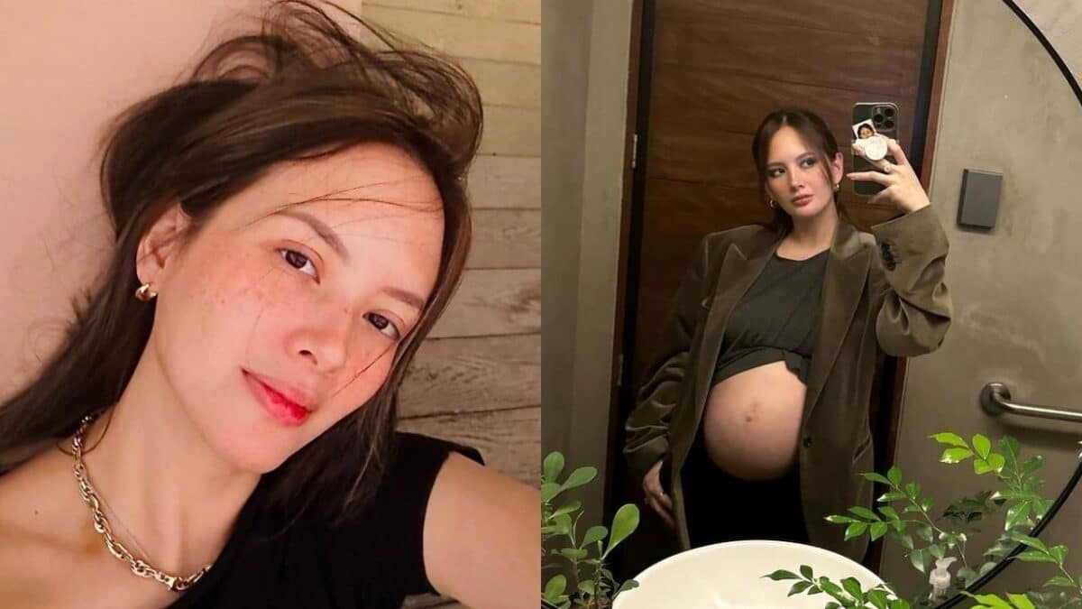 Ellen ibinandera ang baby ‘bump’ after manganak: ‘stress-free, peaceful...’