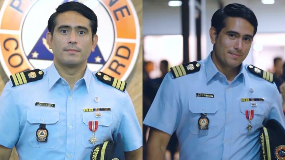 Gerald promoted bilang ‘auxiliary captain’ ng PCG, Julia proud na proud