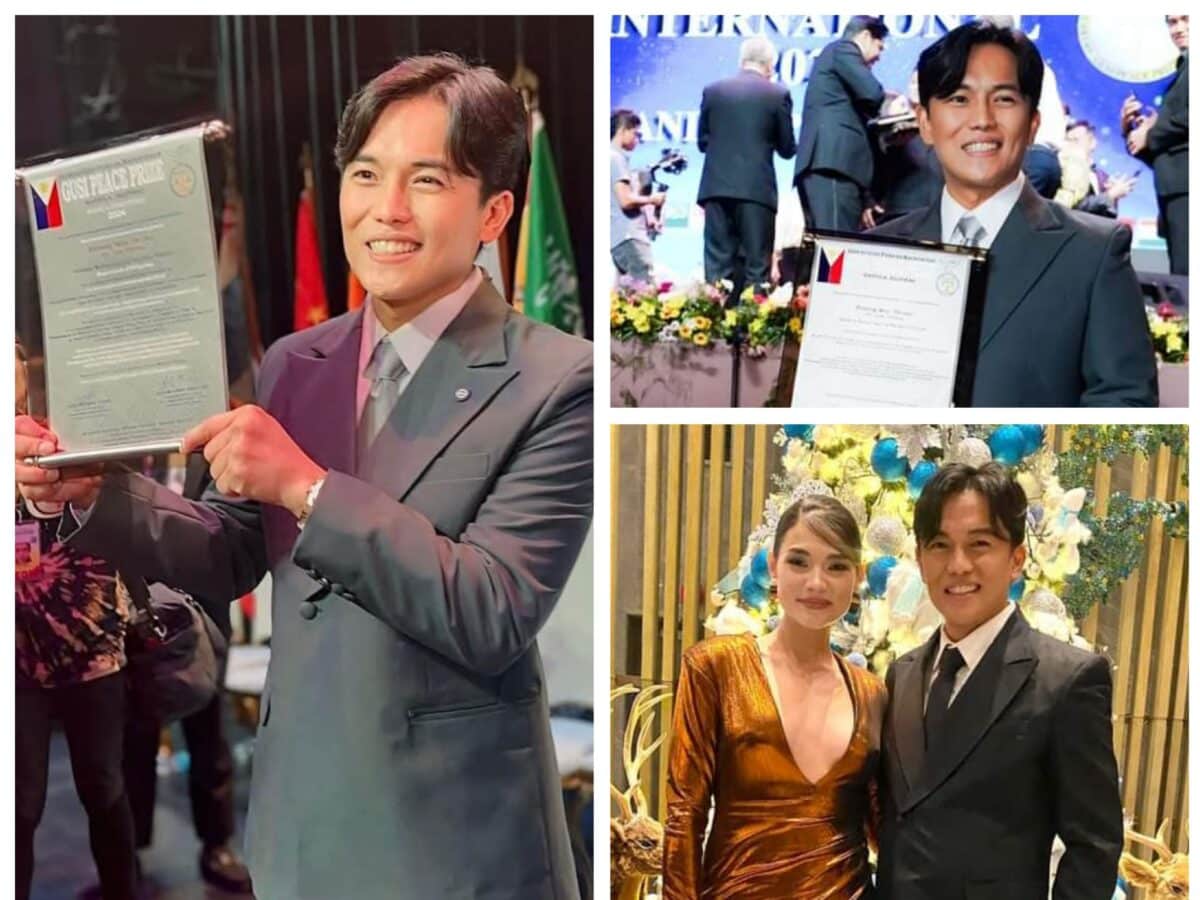 Sam ginawaran ng Gusi Peace Prize Int'l Award; Rhian todo support