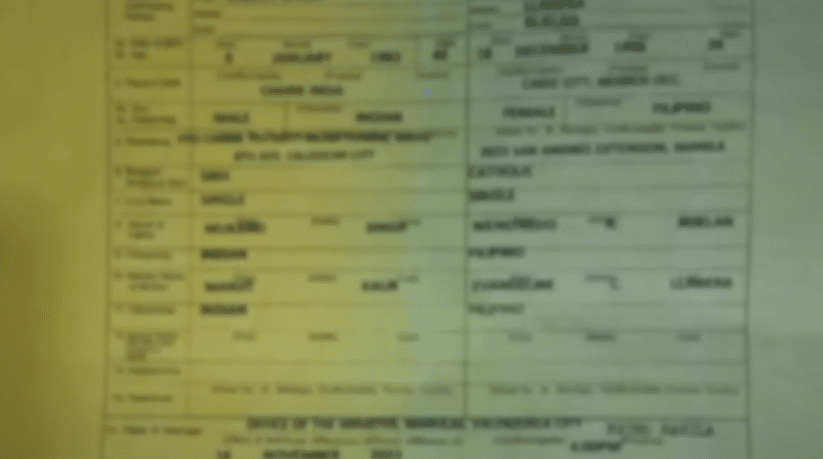 Babaeng kukuha ng CENOMAR, marriage certificate ang natanggap