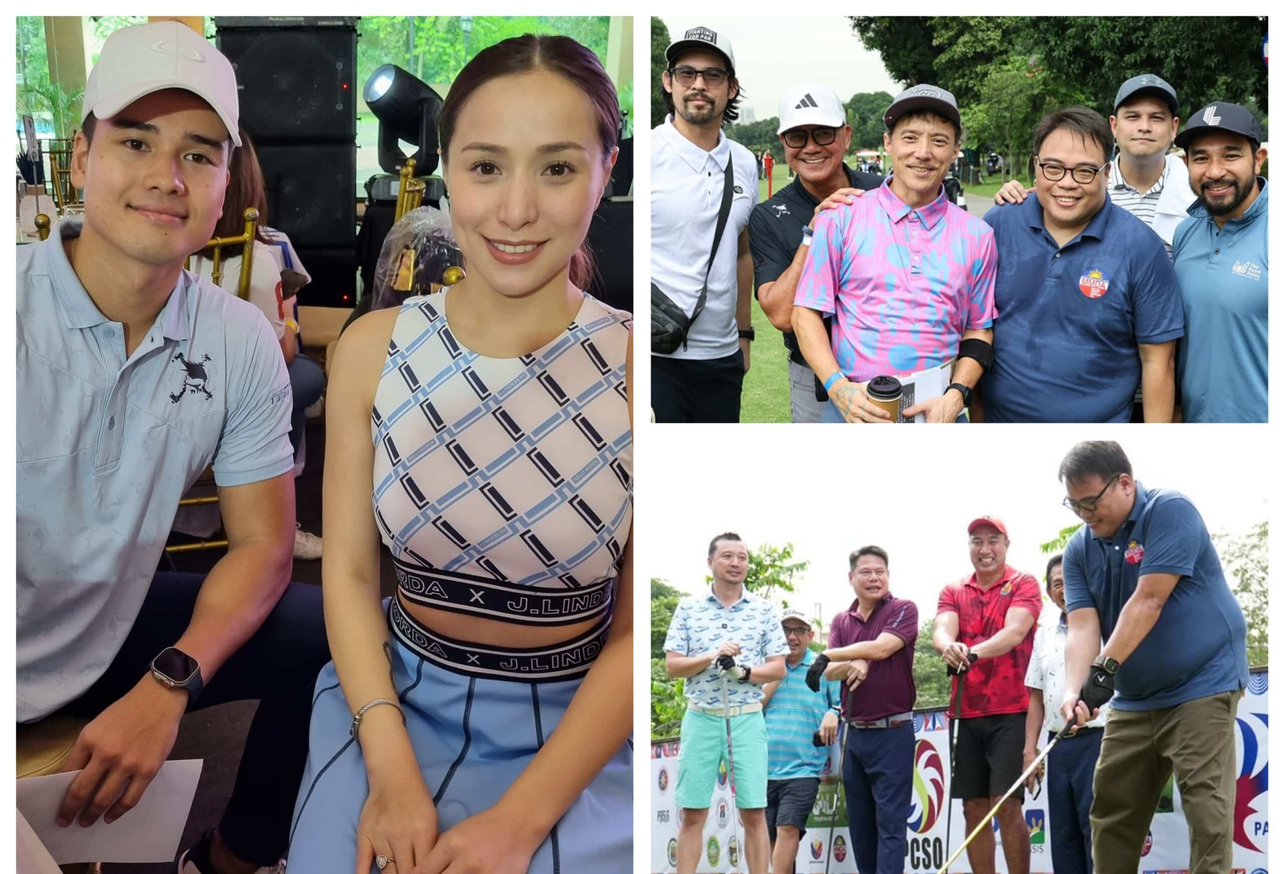 Marco, Cristine solid pa rin; MMFF 2024 celebrity golf tournament tagumpay