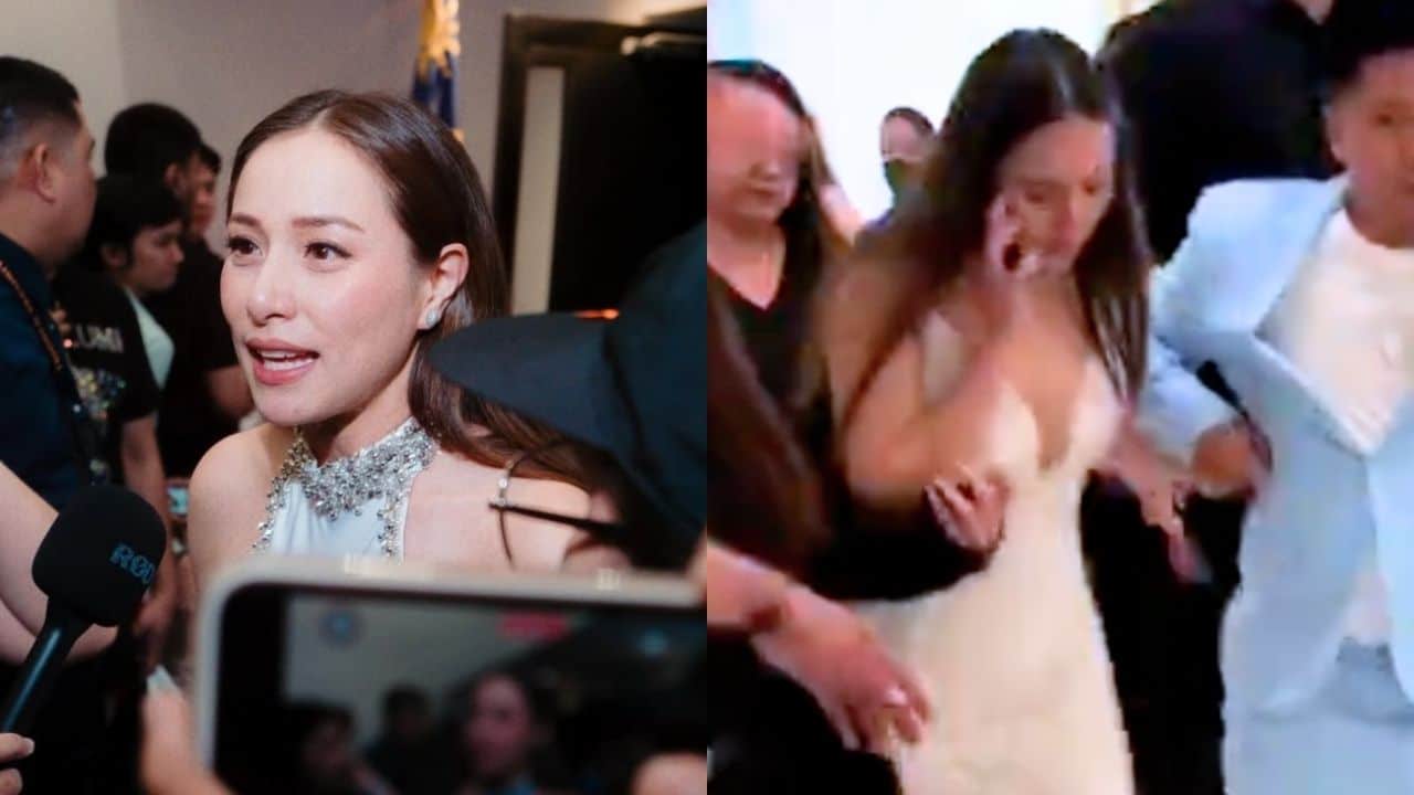 Cristine umiiyak, nagmadaling lumabas ng MMFF awards night