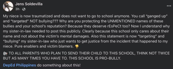 Hipag ni Yasmien binatikos ang CSA dahil sa pambu-'bully' sa aktres, pamangkin