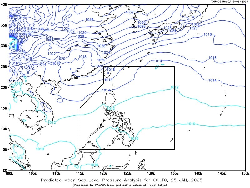 Amihan bahagyang lalakas; mas lalamig, mataas ang tiyansa ng pag-ulan