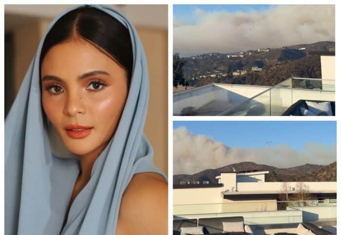 Lovi Poe wasak ang puso para sa mga biktima ng wildfire sa L.A.