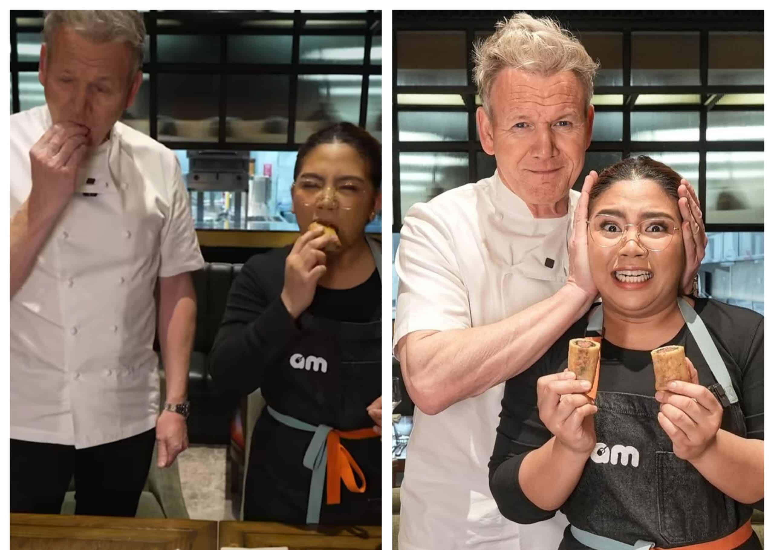 Lumpia Queen nakaharap na finally si Gordon Ramsay: Challenge accepted!