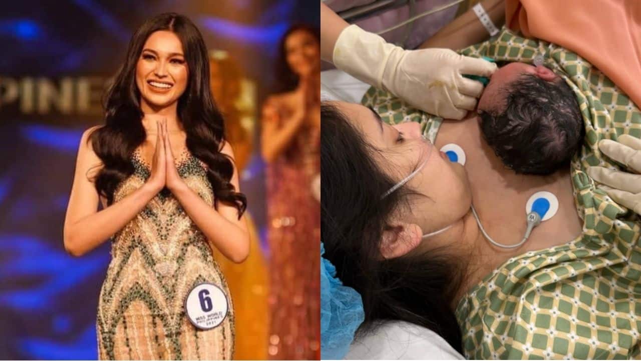 Shaila Rebortera nanganak na sa 2nd baby, super flex sa 'maalagang' mister