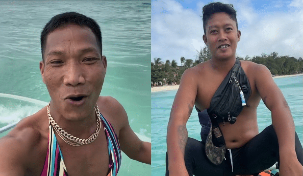 Diwata umawra sa Bora, bet ipatapon sa laot ng bangkero?