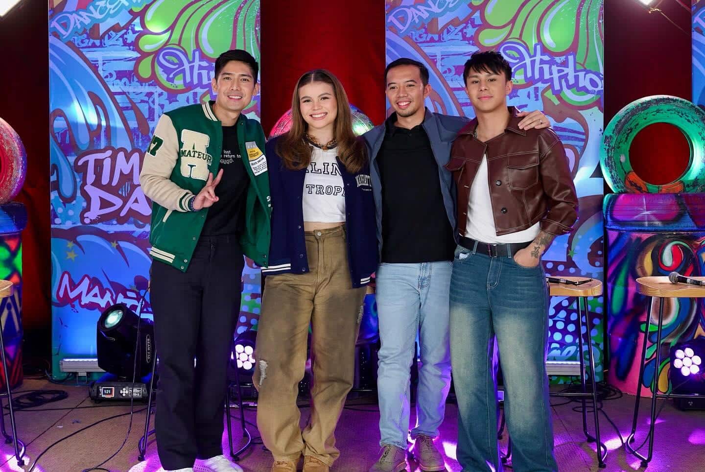 Gela Atayde 1st time sumabak sa hosting, wish makasayaw ang kapatid na si Arjo