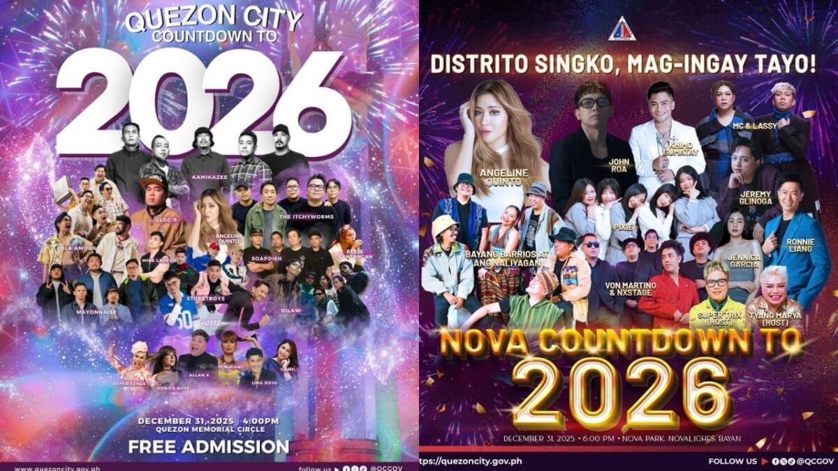 QC star-studded pagsalubong sa 2026, nagpaalala sa ligtas na paputok