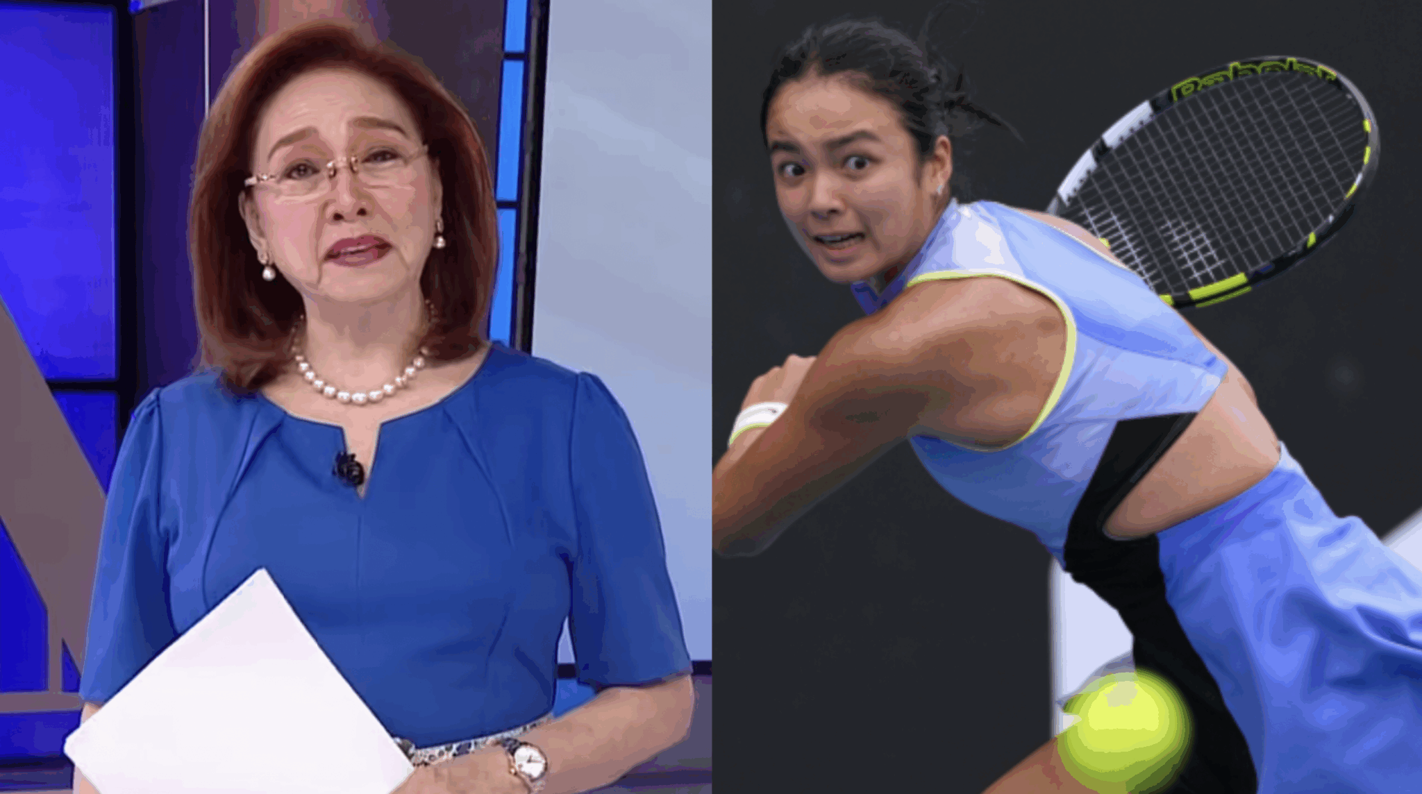 Mel Tiangco itinanggi panlalait umano kay Alex Eala: ‘Fake news po ‘yan!’