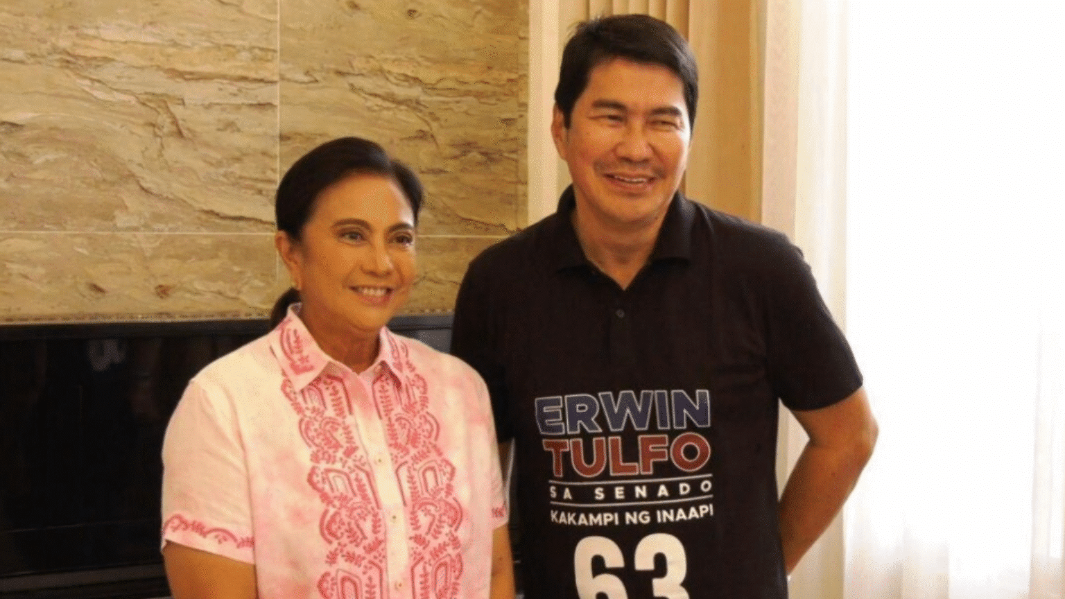 Erwin Tulfo bet si Leni Robredo na tumakbo sa 2028
