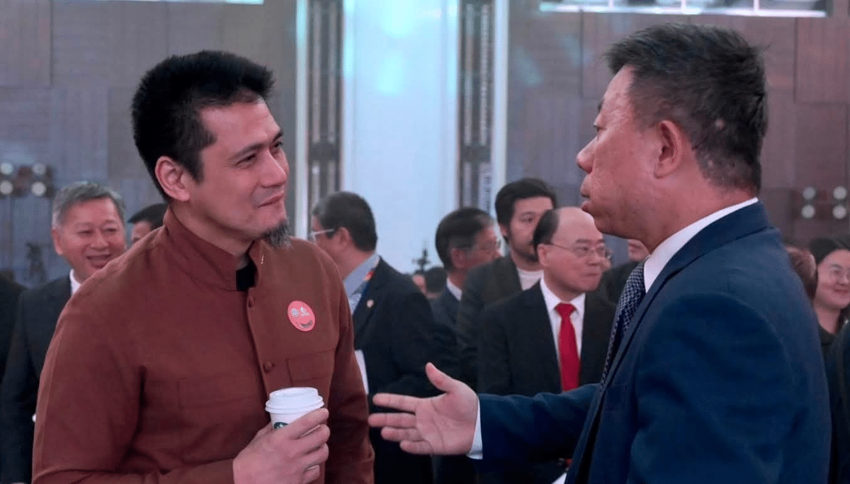 Robin Padilla lobt den chinesischen Botschafter Jing Quan in höchsten ...